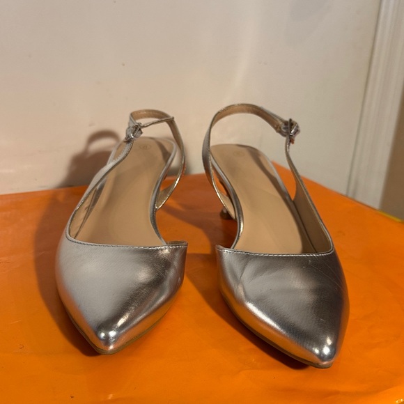 Silver kitten heels - Picture 3 of 7